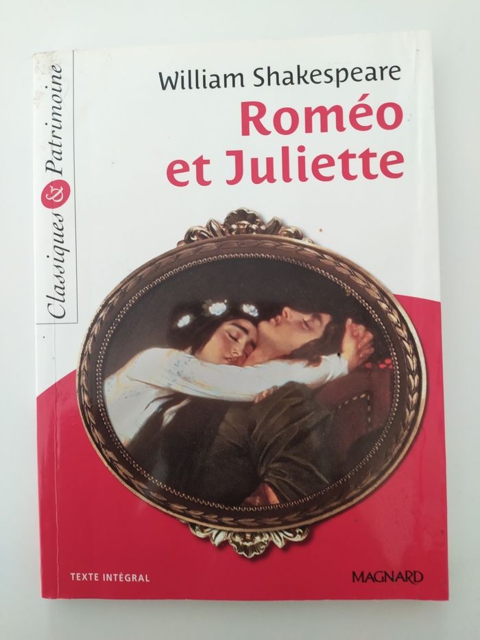 Donne livre Roméo et Juliette